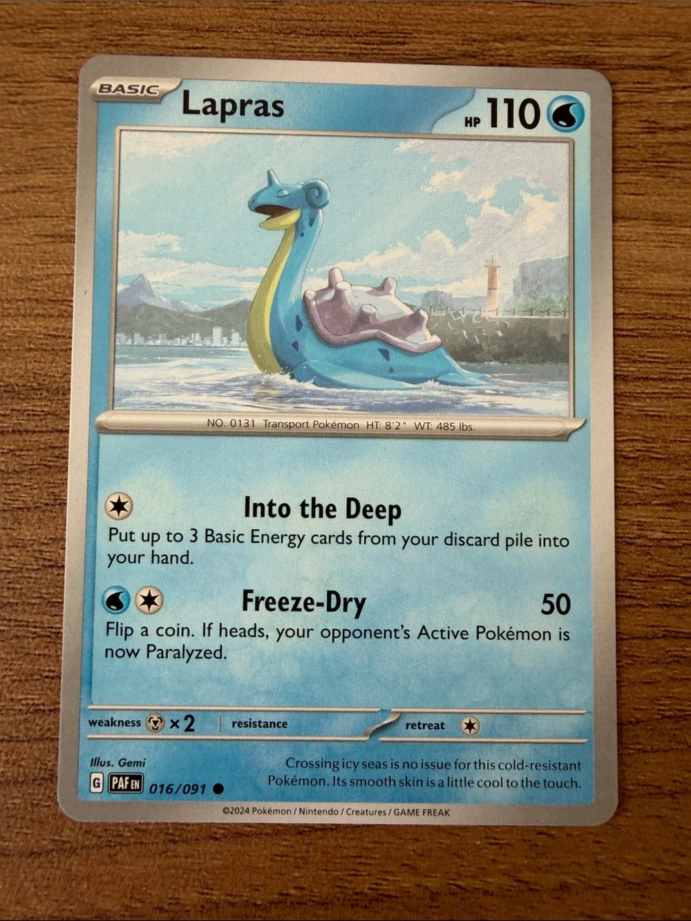 💧 Water Pokémon Card Lot | Lapras Buizel Wailmer Weavile ✨5/$25✨
